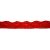 Csipke 100% pamut 2 cm-es piros