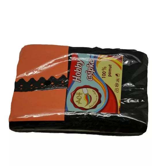 Csipke 100% pamut 2 cm-es fekete