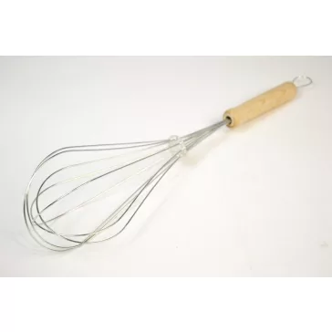 Habverő - Fa nyéllel, 31 cm-es