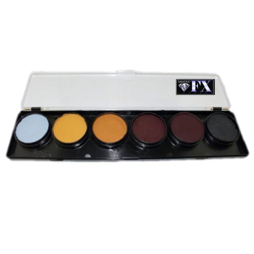 Diamond FX 6 színű arcfesték készlet - Beast 6x10g 