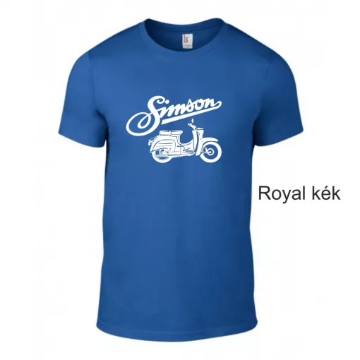 Simson Swalbe motoros póló – Egyedi klaszikus stílus a legendás motor szerelmeseinek
