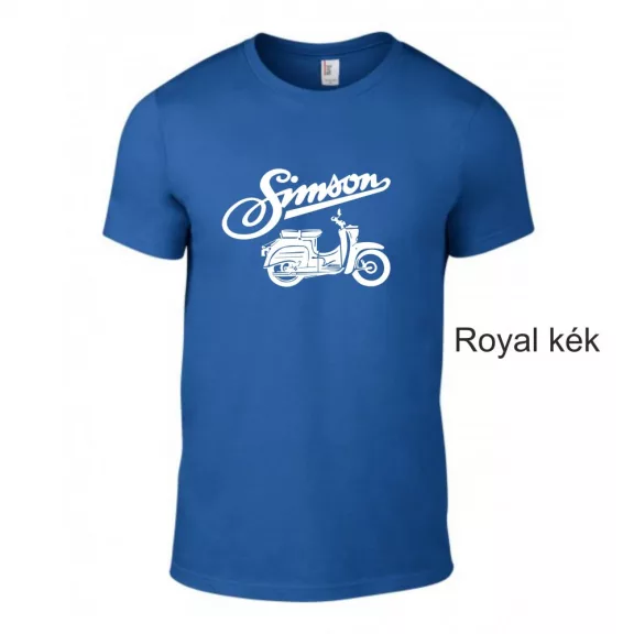 Simson Swalbe motoros póló – Egyedi klaszikus stílus a legendás motor szerelmeseinek