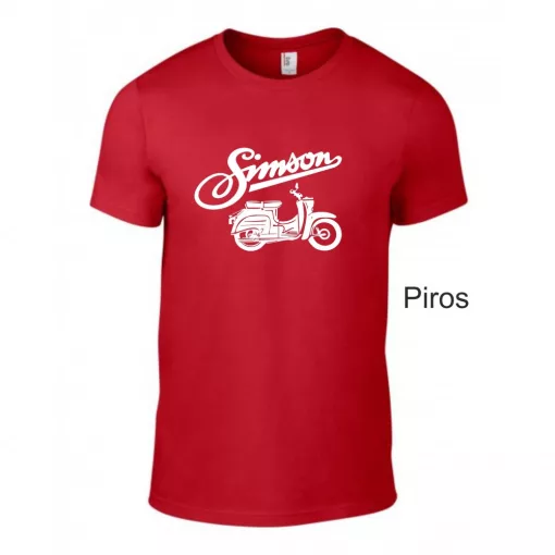 Simson Swalbe motoros póló – Egyedi klaszikus stílus a legendás motor szerelmeseinek
