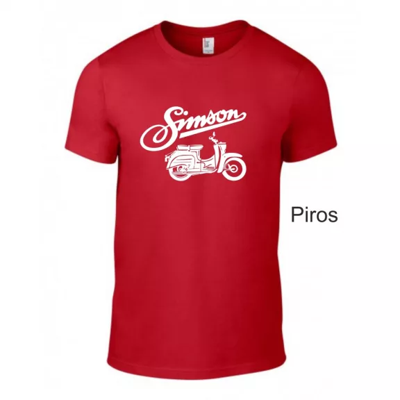 Simson Swalbe motoros póló – Egyedi klaszikus stílus a legendás motor szerelmeseinek