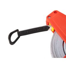 30 méteres narancssárga üvegszálas mérőszalag feltekerő karral