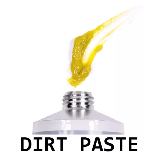 Grimas Dirt Paste világosbarna koszpaszta speciális effektekhez