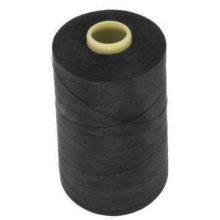 Varrócérna 100% poliészter 40/2 - 1000 m - fehér, fekete színben