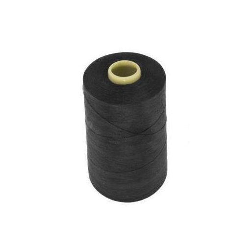 Varrócérna 100% poliészter 40/2 - 1000 m - fehér, fekete színben