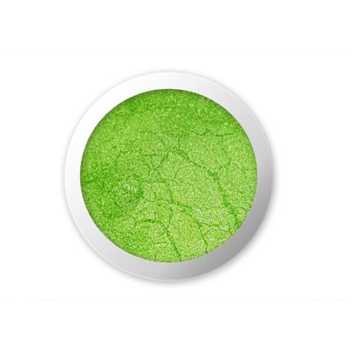 Selyempor, pigment por - élénk zöld PP033
