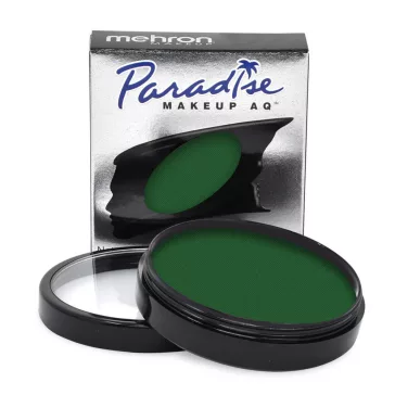 Mehron Paradise - Sötétzöld arcfesték 40g