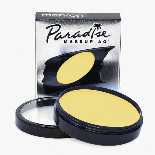 Mehron Paradise Makeup AQ Pastel Yellow (40 g) – Pasztell sárga arcfesték, vízbázisú testfesték