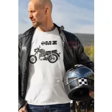 MZ TS motoros póló – Egyedi retro stílus a legendás motor szerelmeseinek