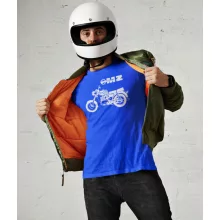MZ TS motoros póló – Egyedi retro stílus a legendás motor szerelmeseinek