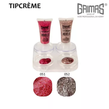Grimas csillámzselé Piros 8 ml 051