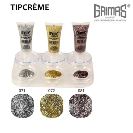 Grimas csillámzselé Piros 8 ml 051