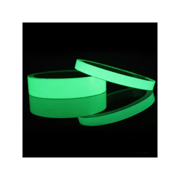 Fluoreszkáló, Sötétben Világító Szalag – 3 Méter x 2 cm