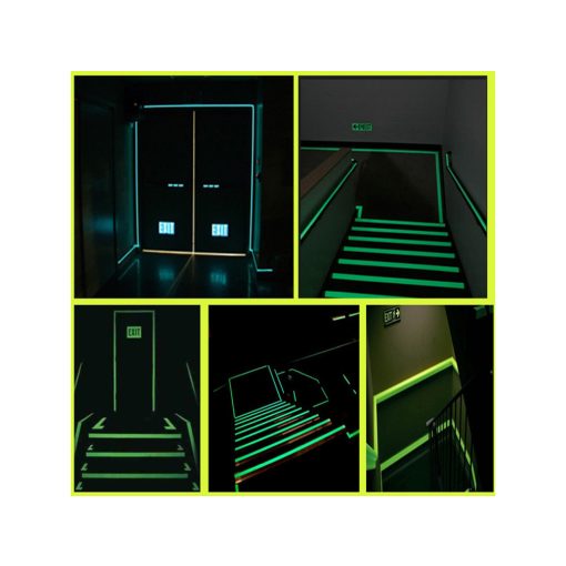 Fluoreszkáló, Sötétben Világító Szalag – 3 Méter x 2 cm