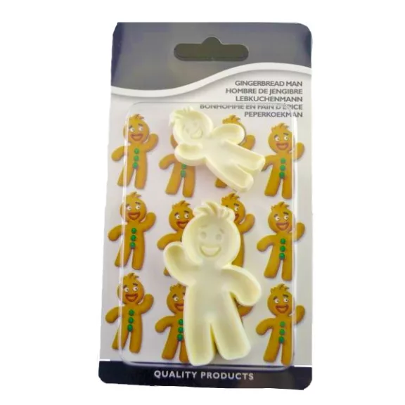 Marcipán/Fondant mintázó készlet - Mézeskalács