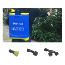 Háti pumpáspermetező, 16 literes, lándzsával, kerti növényvédelemhez és öntözéshez