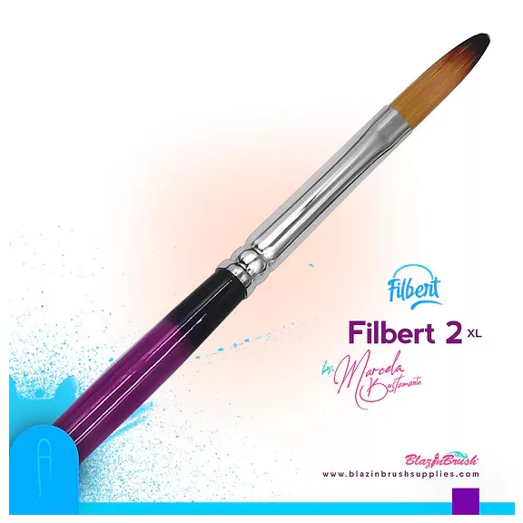BLAZIN Flibert arcfestő ecset 2XL