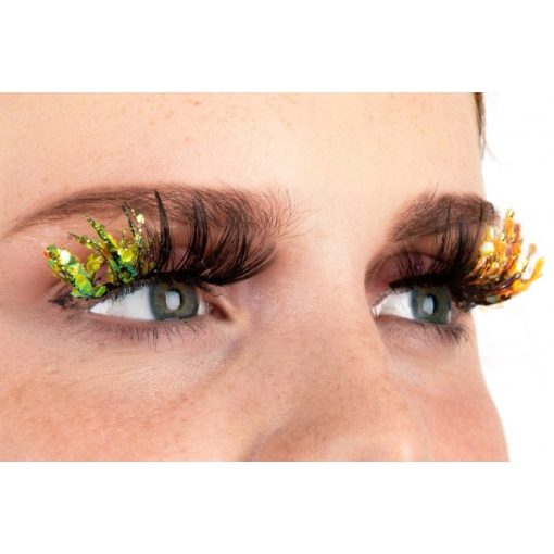 PXP fluoreszkáló Chunky műszempillák Barranquilla stílusú zöld és narancs 41443