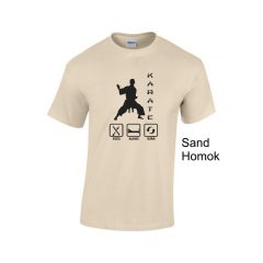 Póló - Evés, alvás, karate, újra