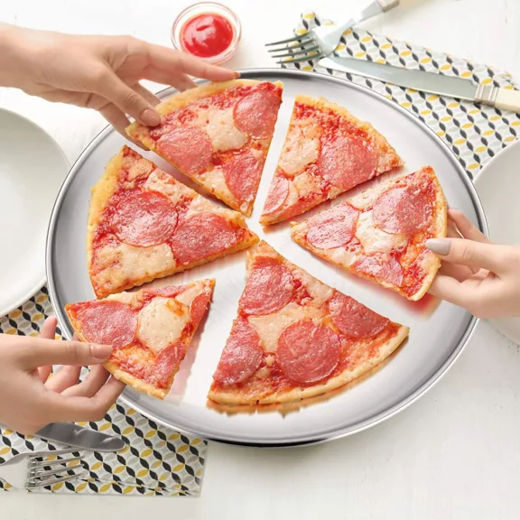 Kerek pizza sütőforma 19 és 26 cm