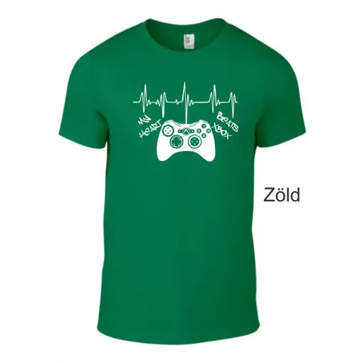 Póló - My Heart Beats Xbox