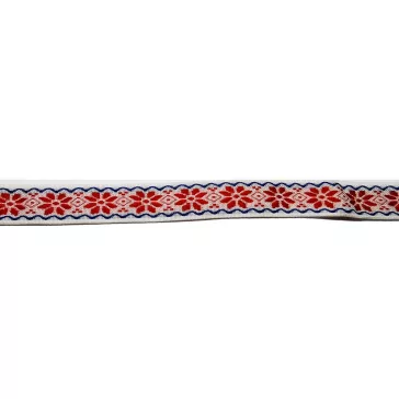 Hímzett szalag 12 mm széles 