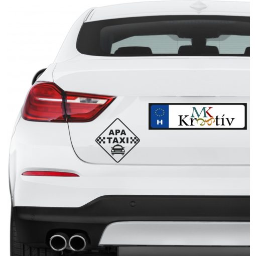 Apa Taxi 2 autós matrica több méretben