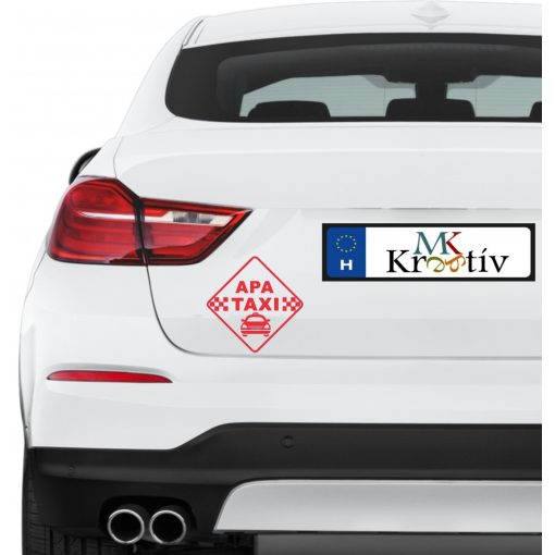 Apa Taxi 2 autós matrica több méretben