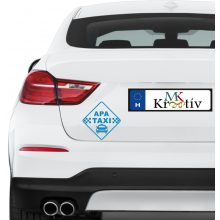 Apa Taxi 2 autós matrica több méretben