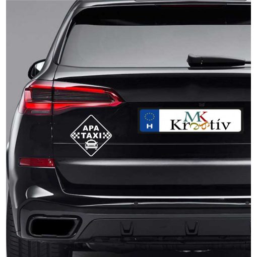 Apa Taxi 2 autós matrica több méretben