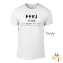 Kereknyakú Póló - FÉRJ jelentése: