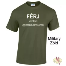 Kereknyakú Póló - FÉRJ jelentése: