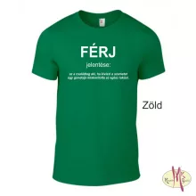 Kereknyakú Póló - FÉRJ jelentése: