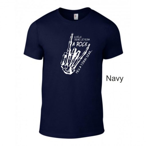 Póló - 2 féle zene létezik, a ROCK meg a többi szar