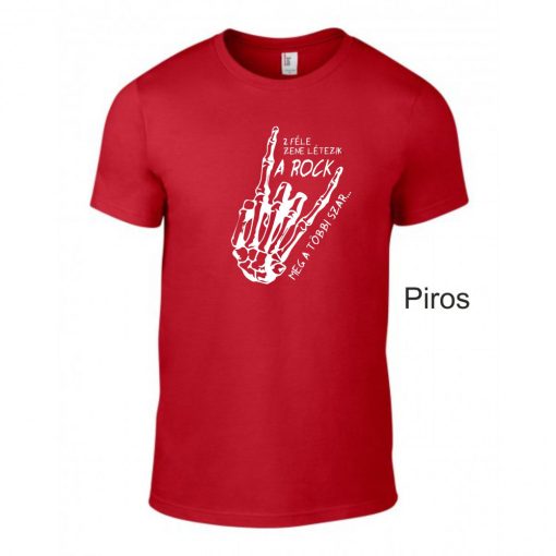 Póló - 2 féle zene létezik, a ROCK meg a többi szar