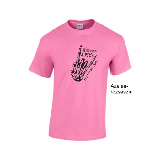 Póló - 2 féle zene létezik, a ROCK meg a többi szar