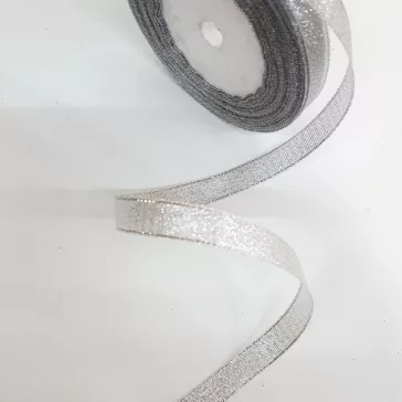 Szatén szalag - Glitteres 12 mm több színben
