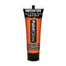 Paintglow Uv - Neon arc és testfesték narancs 10ml