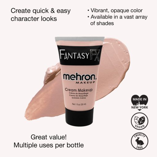 Mehron Fantasy FX – Soft Beige/Light Flesh - Világos Testszín 30ml