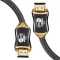 HDMI 2.1 kábel, Ultra High Speed, 8K 60Hz, 4K 120Hz, HDR, eARC, VRR támogatás, aranyozott csatlakozók, 2 méter, prémium minőség