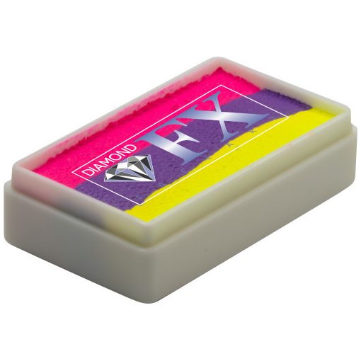 Diamond FX csíkos arcfesték - Neon Disco (28g)