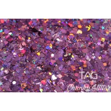 TAG Chunky Glitter Gel Pink 20gr