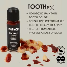 Mehron Tooth FX - Fog festék Blood Red