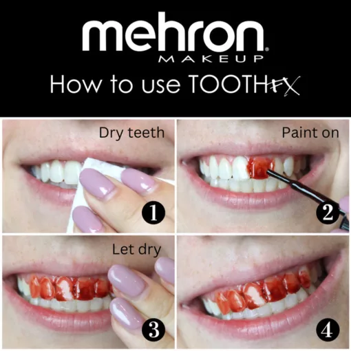 Mehron Tooth FX - Fog festék Blood Red