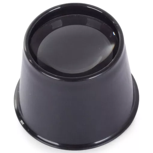 0x nagyítású ékszerész zsebnagyító 30 mm átmérőjű precíziós lencsével
