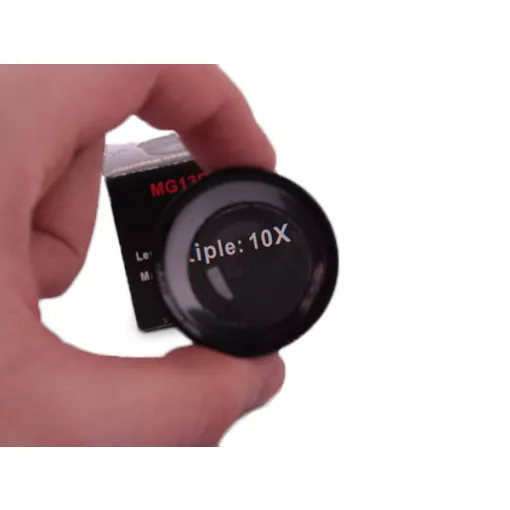 0x nagyítású ékszerész zsebnagyító 30 mm átmérőjű precíziós lencsével
