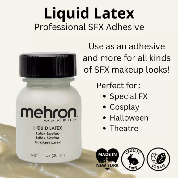Mehron Liquid Latex - Zombie 30ml